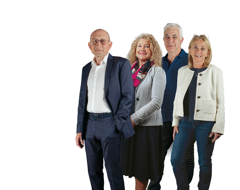 L'équipe d'Yvon Valeyre